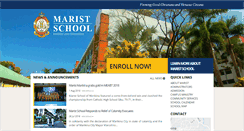 Desktop Screenshot of maristschool.edu.ph